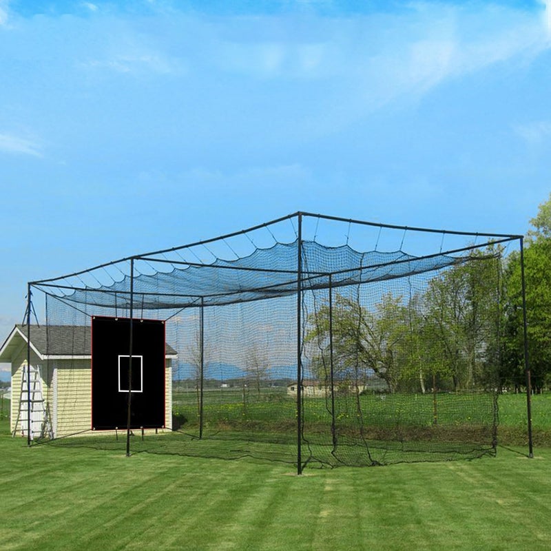Supvision Batting Cage Backstop with Strike Zone Heavy Duty PVC Coated Oxford Fabric Vinyl Baseball Backstops with Catcher Softball Pitcher Training Equipment Aid - Image 5